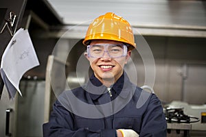 Asian engineer