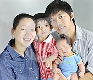 Asian family