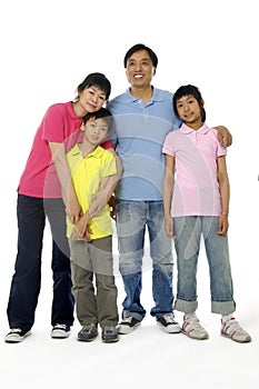 Asian family