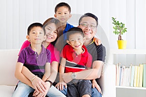 Asian family