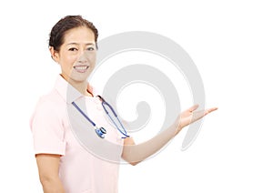 Asian female nurse