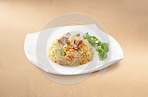 Asian food Crab Meat Fried Rice