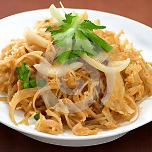 Asian Food Phad Thai. It's noodle in Asian Street Food