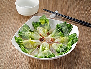  Asian food.Stir fry vegetables