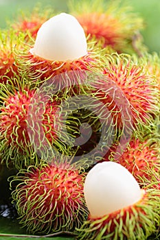Asian fruit rambutan