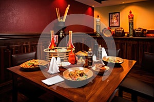 asian fusion restaurant, combining the best of asian and western culinary traditions