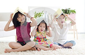 Asian kids photo