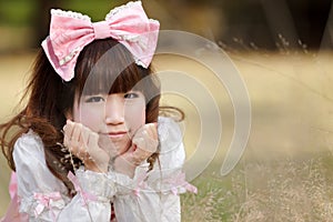 Asian lolita portrait