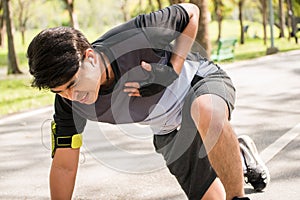 Asian male runner recurrent heart attack while exercising