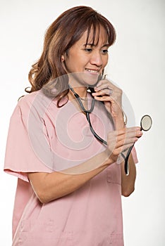 Asian medical professional