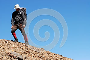 Asian mountaineer