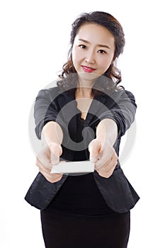 Asian office Lady Insurance policy inspector