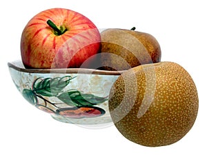 Asian Pear & Fruit Bowl