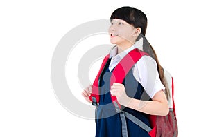 Asian primary student