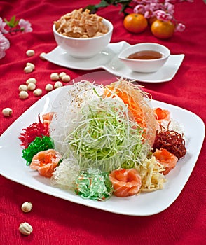 Asian Prosperity Toss, Lohei, Yusheng, yee sang