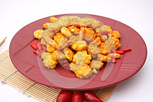 Asian rice crackers