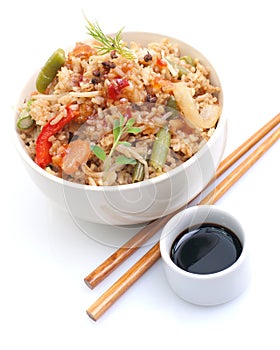 Asian rice dish