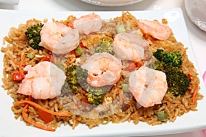Asian Shrimp Fried Rice