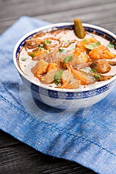 Asian shrimp soup