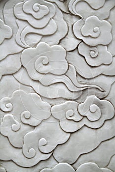 Asian style flower pattern