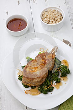 Asian Style Pork Chops