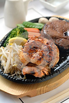 Asian surf and turf