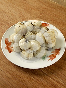 Asian sweet rice balls