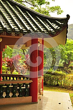 Asian traditional roof architecture