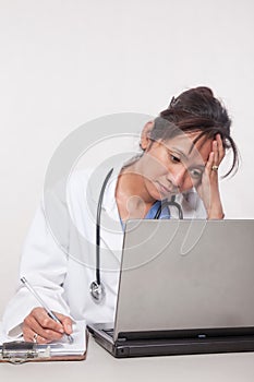 Asian woman doctor physician