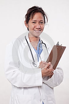 Asian woman doctor physician