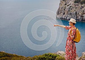 Anthony Quinn bay, trip to Rhodes island, Greece