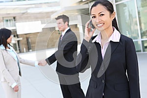 Asian Woman on Phone