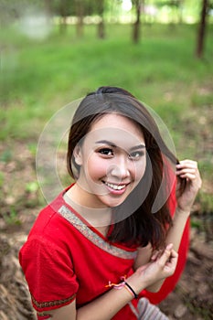 Asian woman portrait