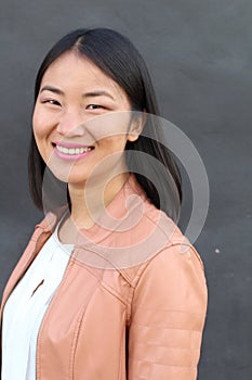 Asian woman and success concept