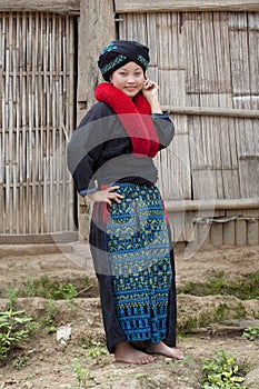 Asian woman, Yao, from Laos
