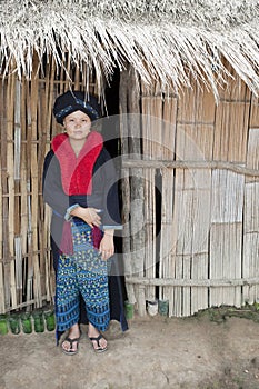 Asian woman, Yao, from Laos