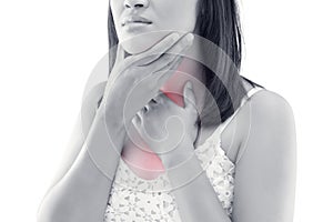 Asian women thyroid gland control.