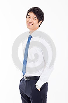 Asian young business man