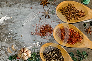 Asias spices and herbs