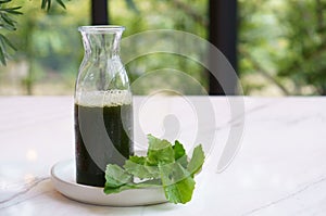 Asiatic Pennywort juice