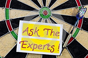Ask expert advice assistance information professional expertise wisdom