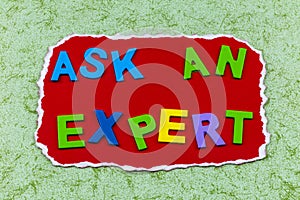 Ask expert business help information assistance professional service