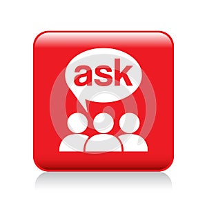 Ask support icon