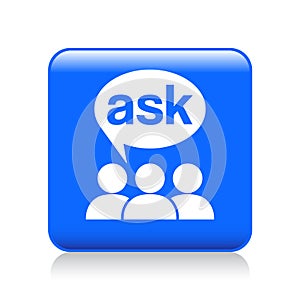 Ask support icon