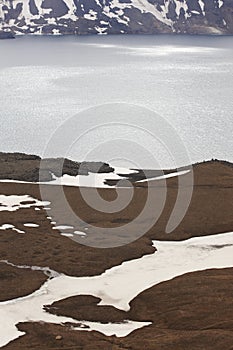 Askja and Viti craters in Iceland