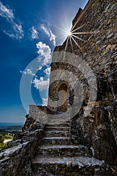 Asklepios castle, Rhodes island, Greece photo