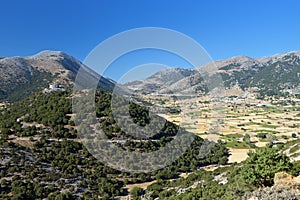 Askyfou plateau at Crete island