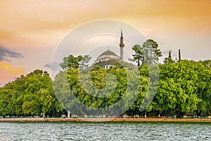 The Aslan Pasha Mosque is an Ottoman-built mosque in the city of Ioannina, Greece. photo