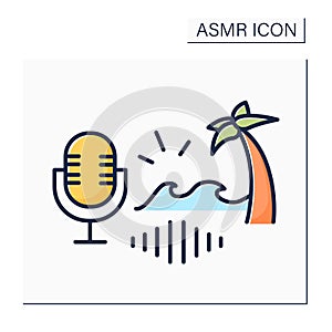 ASMR color icon