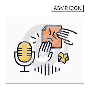 ASMR color icon